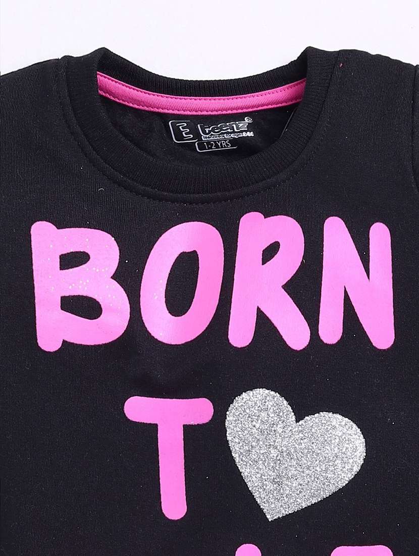 girls printed long sleeve sweatshirt - 22283352 -  Standard Image - 4