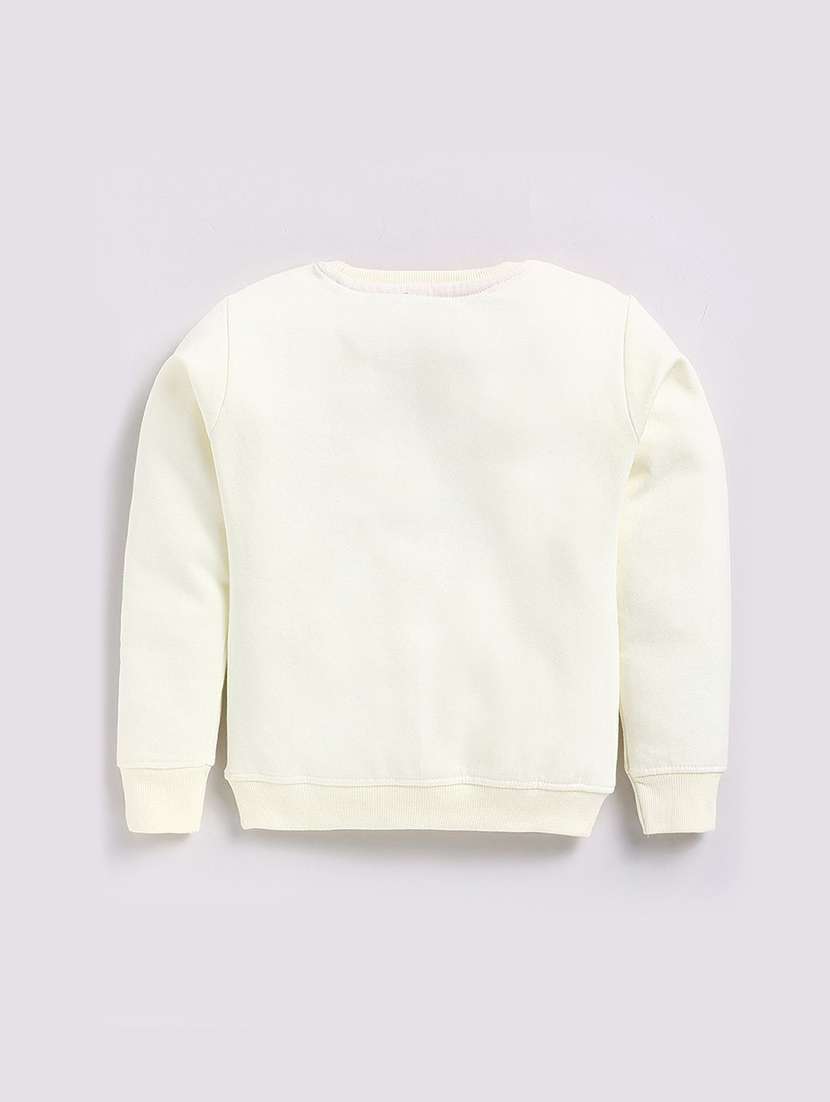 girls printed long sleeve sweatshirt - 22283358 -  Standard Image - 1