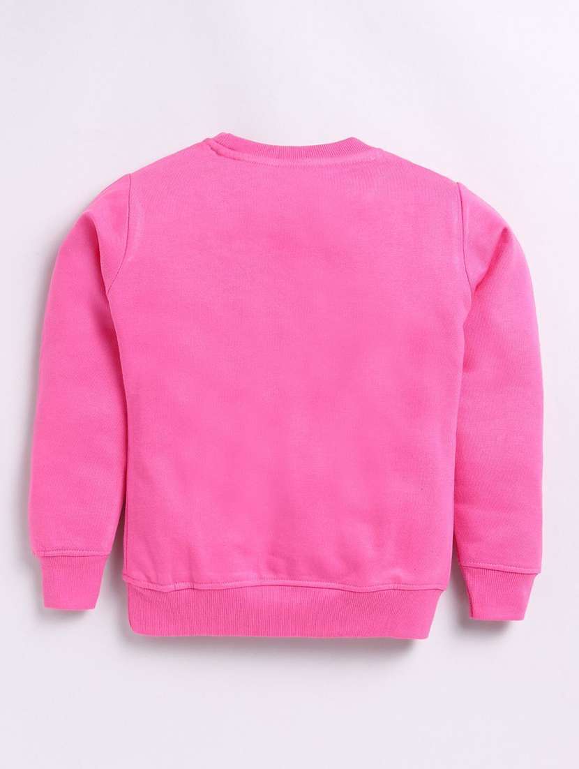 girls printed long sleeve sweatshirt - 22283361 -  Standard Image - 1