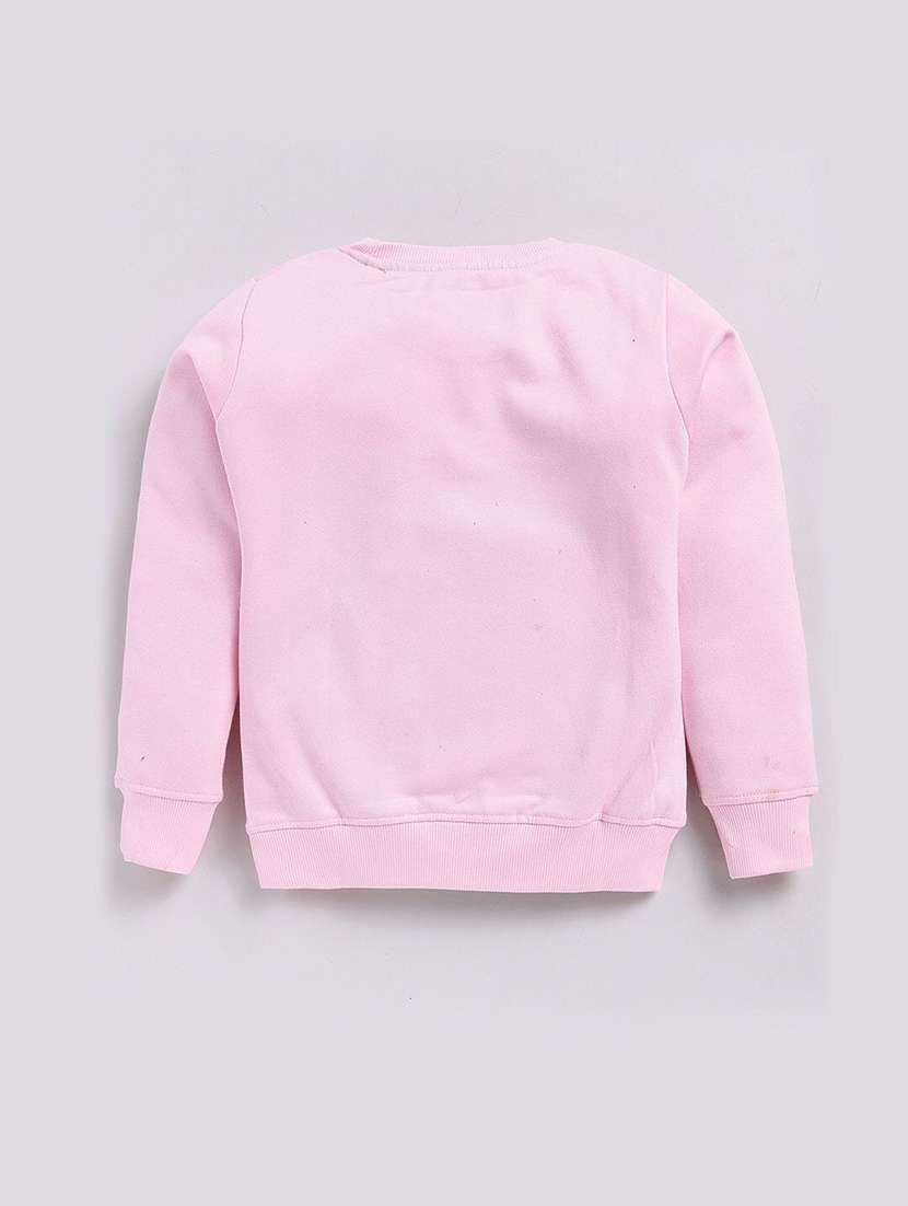 girls printed long sleeve sweatshirt - 22283366 -  Standard Image - 1