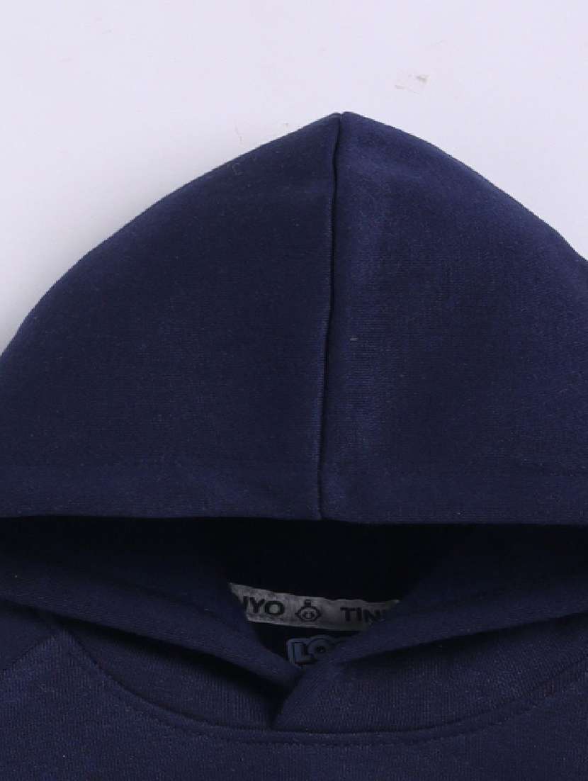 kids printed long sleeve hooded sweatshirt - 22283602 -  Standard Image - 1