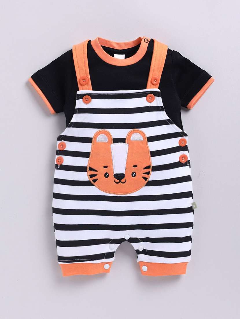 kids printed short sleeve romper - 22283661 -  Standard Image - 1