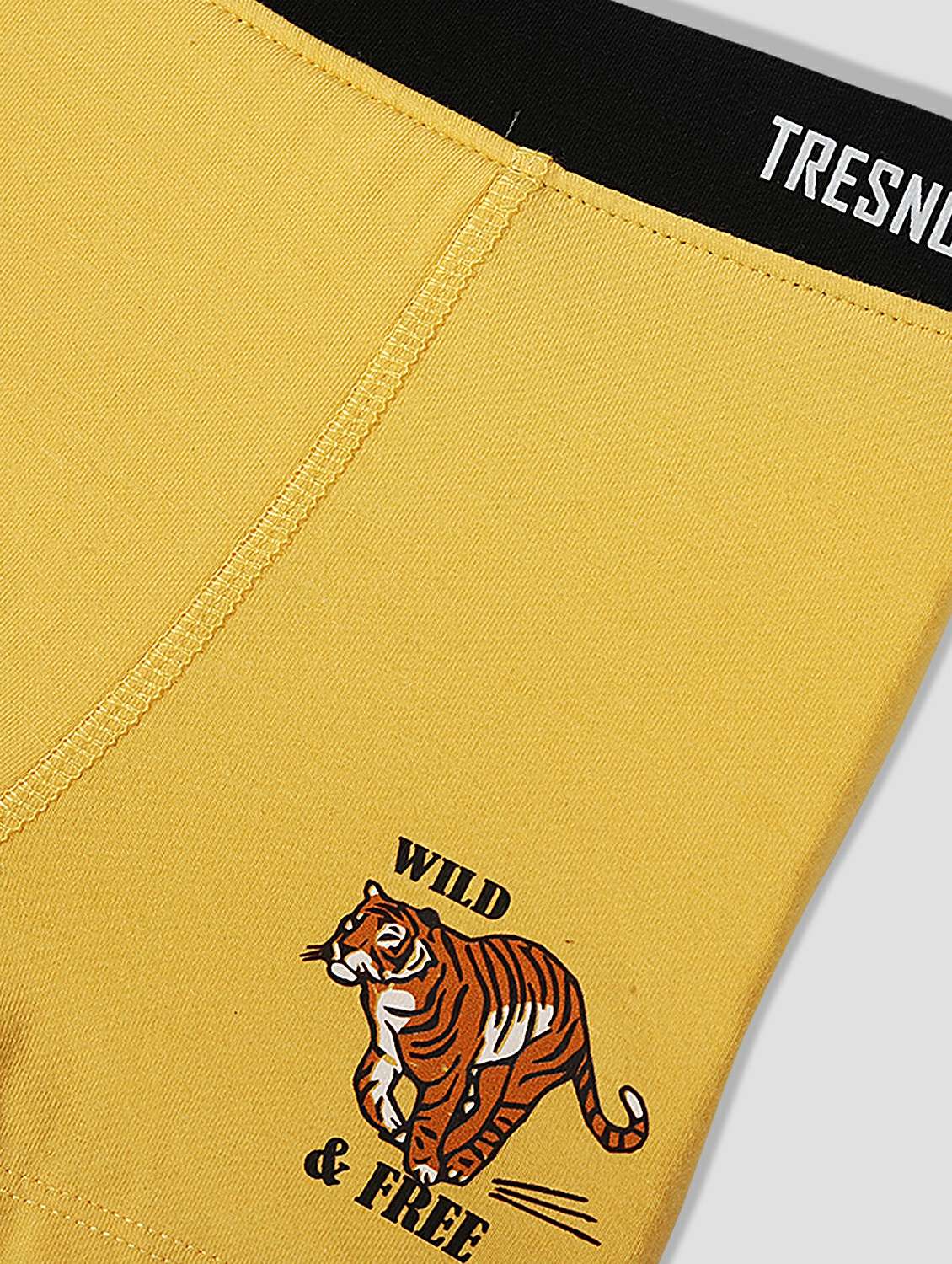 boys pack of 3 printed mid rise trunks - 22283666 -  Standard Image - 4