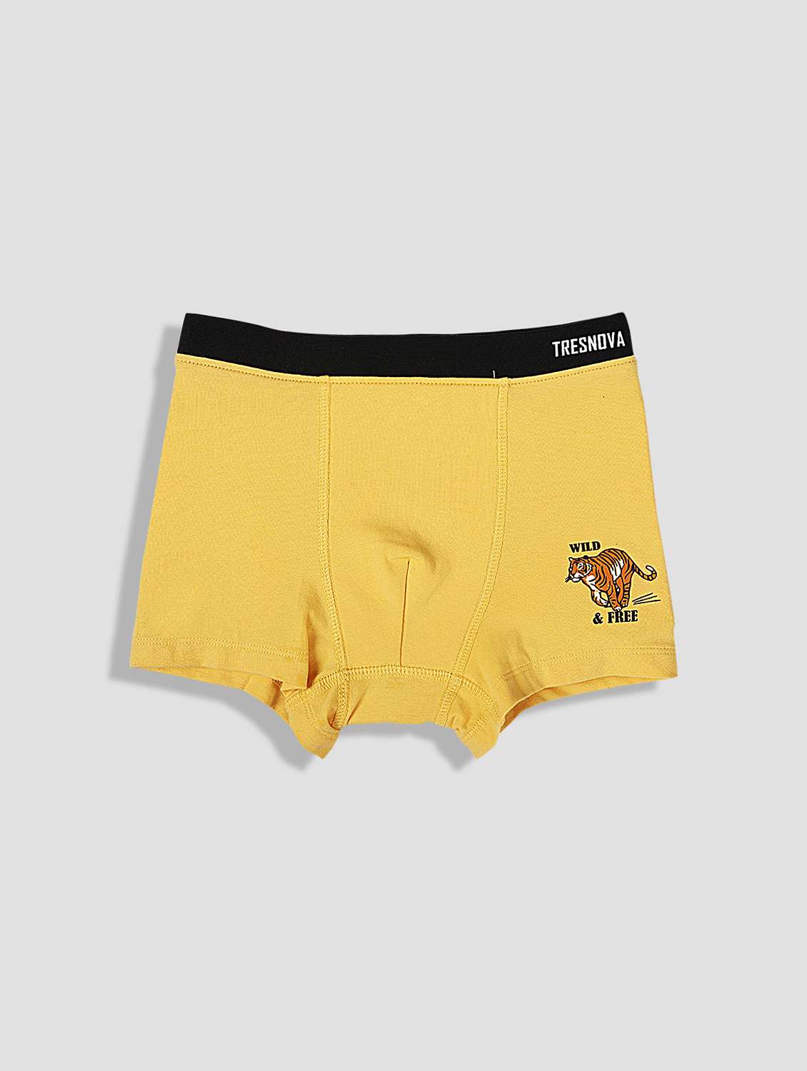 boys pack of 3 printed mid rise trunks - 22283666 -  Standard Image - 4