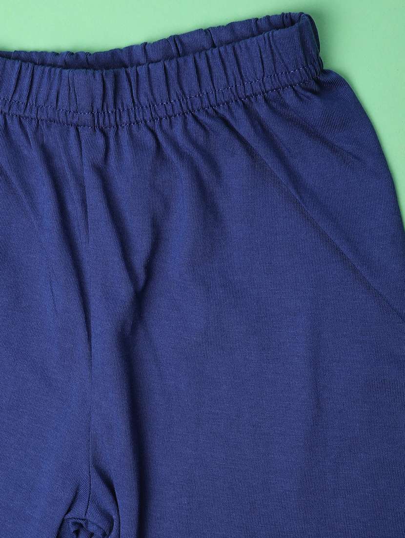 kids pack of 2 printed shorts co-ord set - 22284489 -  Standard Image - 4