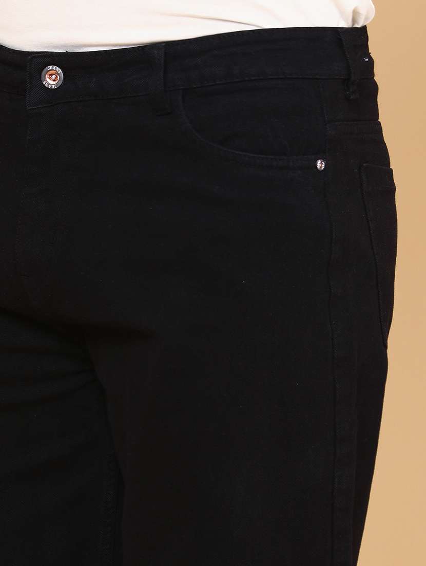 women black cotton jean - 22284979 -  Standard Image - 1