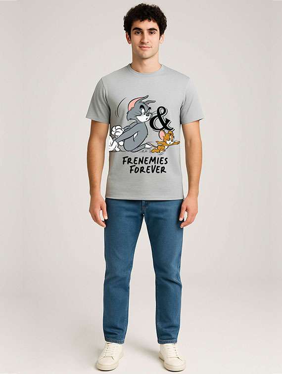 men printed short sleeve regular fit t-shirt - 22285121 -  Standard Image - 1