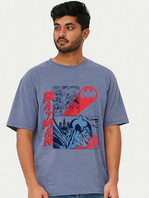 men graphic short sleeve oversized t-shirt - 22285133 -  Standard Image - 1