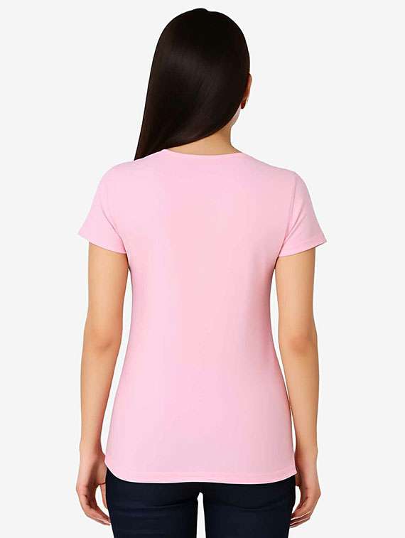 women printed round neck t-shirt - 22285139 -  Standard Image - 1