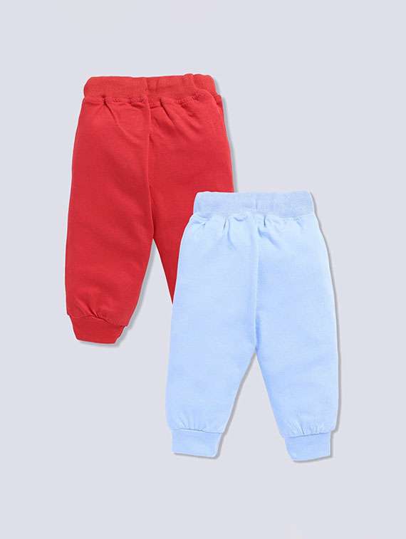 boys pack of 2 printed mid rise jogger - 22285141 -  Standard Image - 1