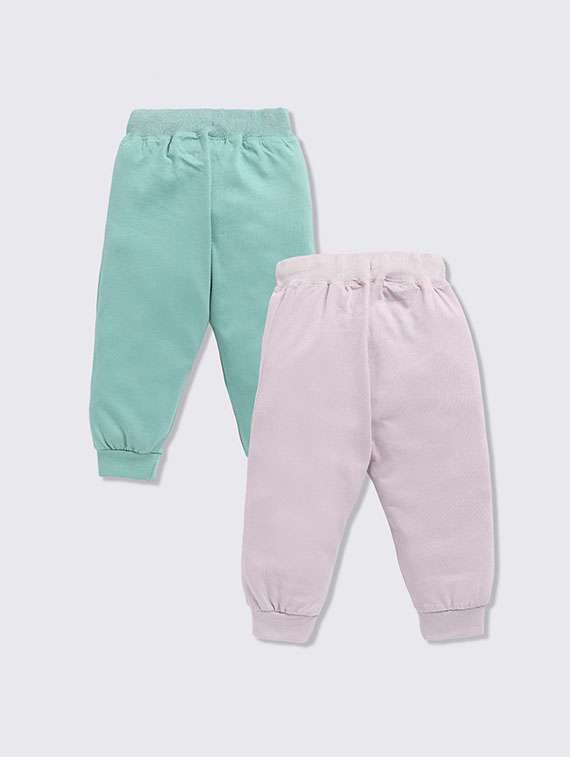 boys pack of 2 printed mid rise jogger - 22285142 -  Standard Image - 1