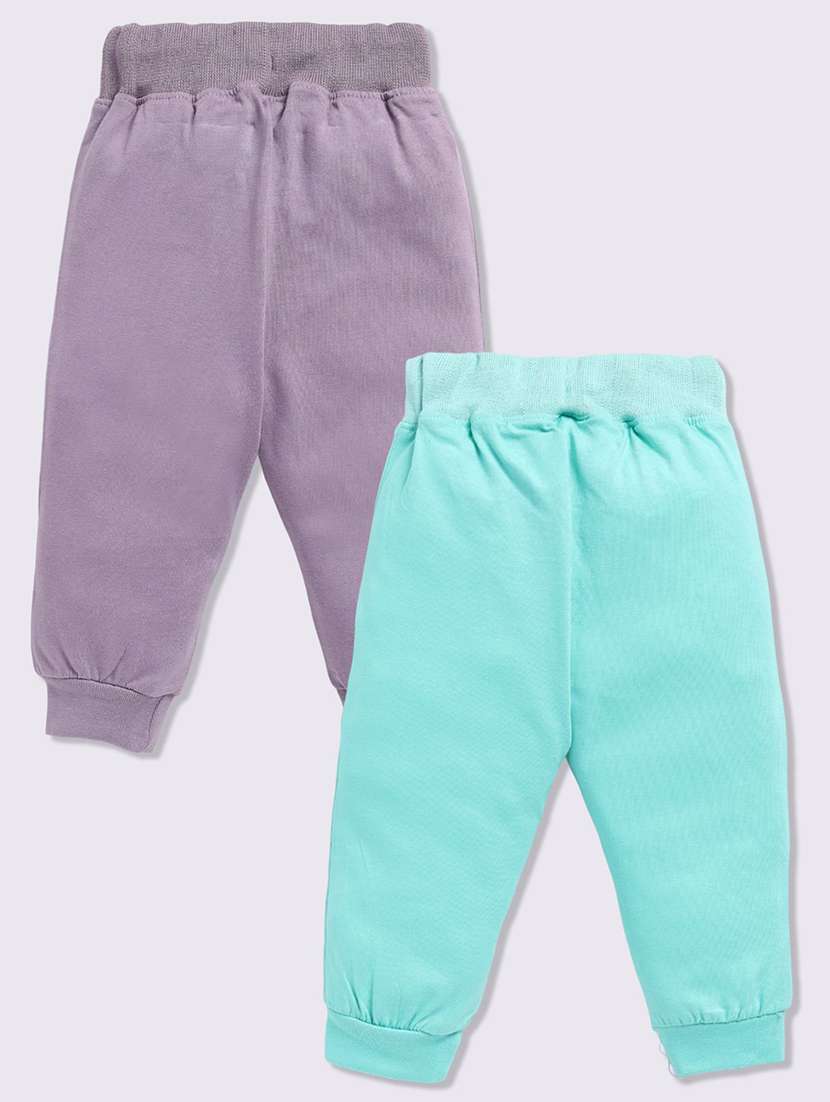 kids pack of 2 printed mid rise jogger - 22285149 -  Standard Image - 1