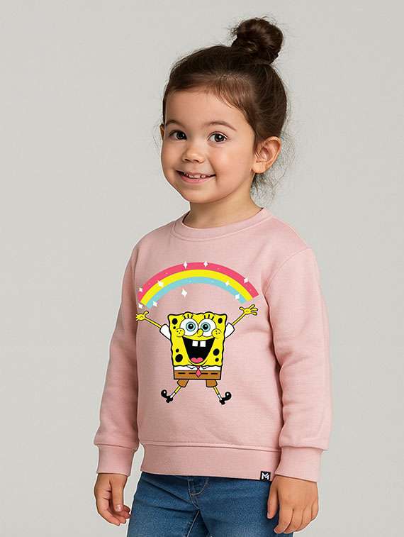 girls printed long sleeve sweatshirt - 22285168 -  Standard Image - 1