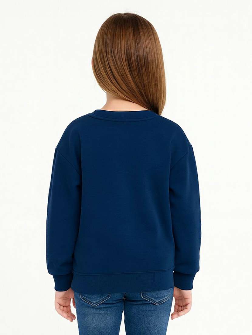 girls printed long sleeve sweatshirt - 22285169 -  Standard Image - 1