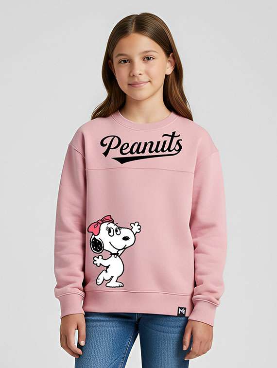 girls printed long sleeve sweatshirt - 22285171 -  Standard Image - 1