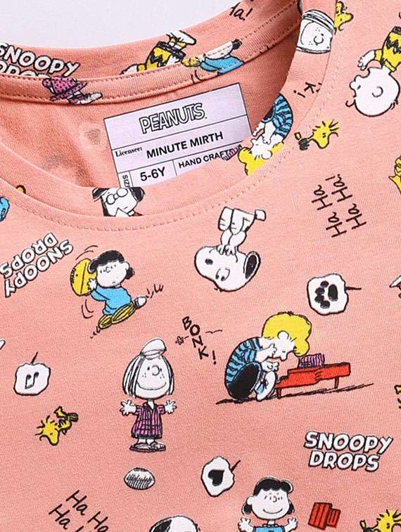 girls printed short sleeve crop tee - 22285186 -  Standard Image - 4