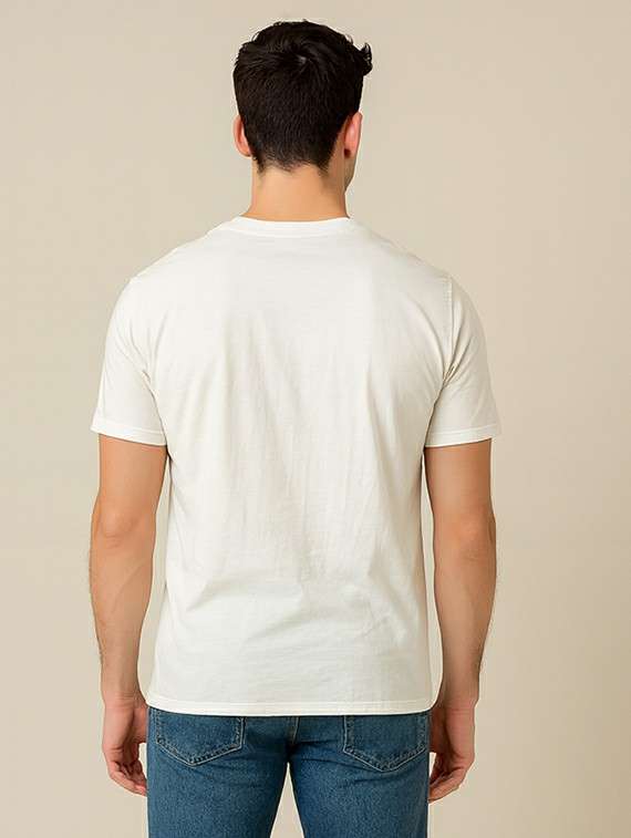 men printed short sleeve regular fit t-shirt - 22285222 -  Standard Image - 1