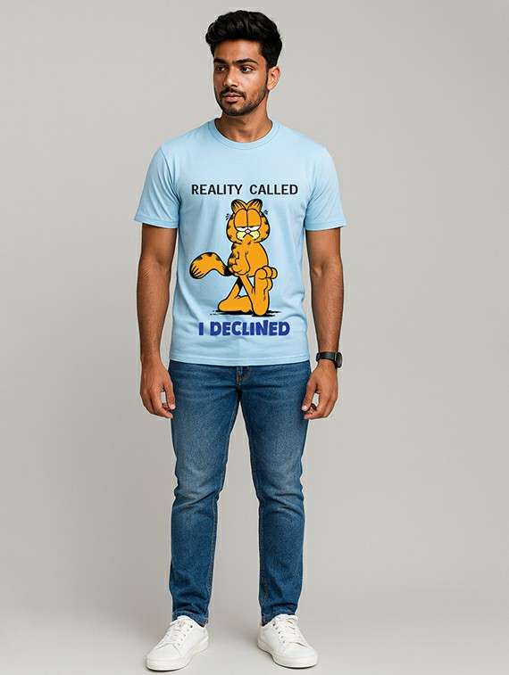 men printed short sleeve regular fit t-shirt - 22285244 -  Standard Image - 1