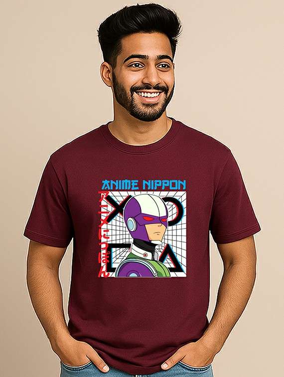 men front print short sleeve regular fit t-shirt - 22285308 -  Standard Image - 1