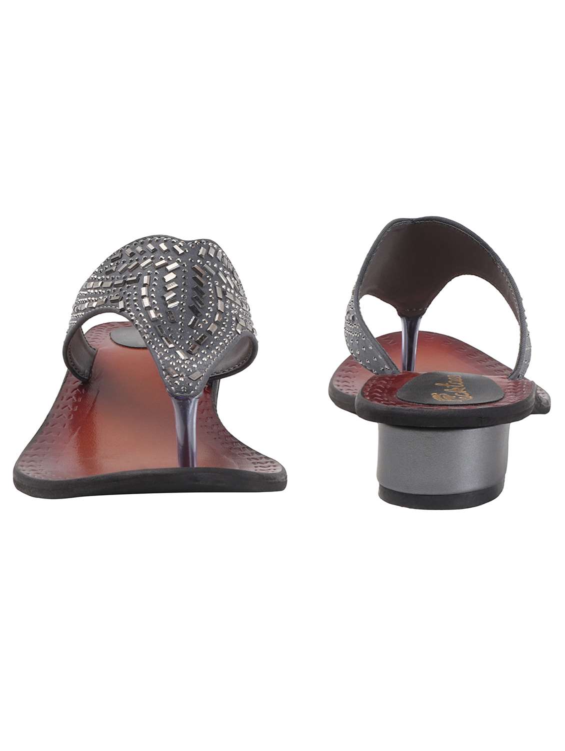 women embellished slip on sandal - 22285349 -  Standard Image - 4