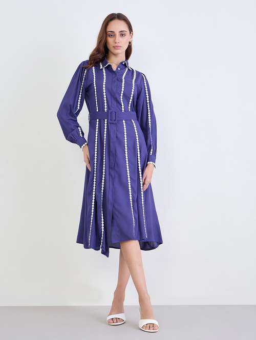 knee length a line dress Womens A-Line Long Mandarin Collar Ballroom Dress with Mesh – DANCEYM main image 0