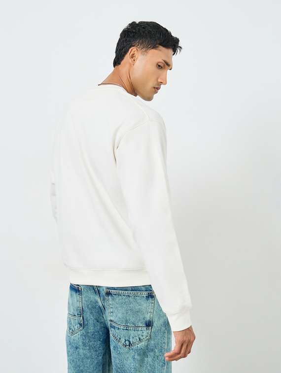 men solid long sleeve regular fit sweatshirt - 22285851 -  Standard Image - 1