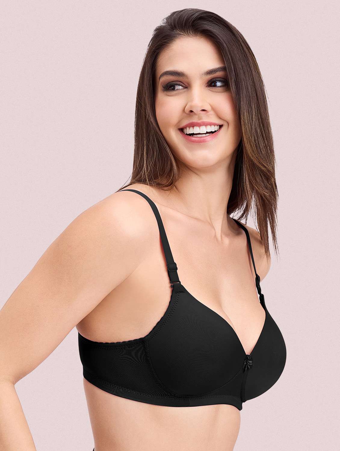 women pack of 2 printed t-shirt bra - 22285937 -  Standard Image - 4