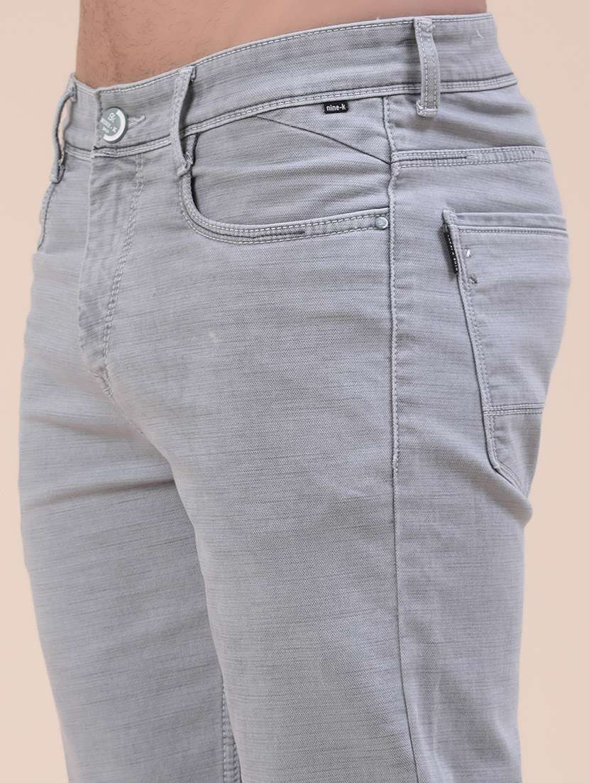 Grey Denim Jeans - 22286179 -  Standard Image - 1