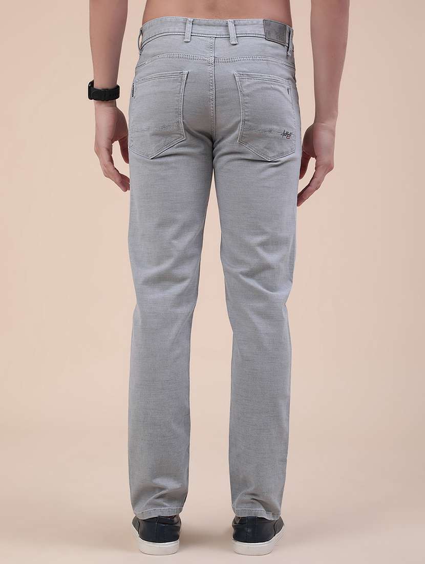 Grey Denim Jeans - 22286179 -  Standard Image - 4