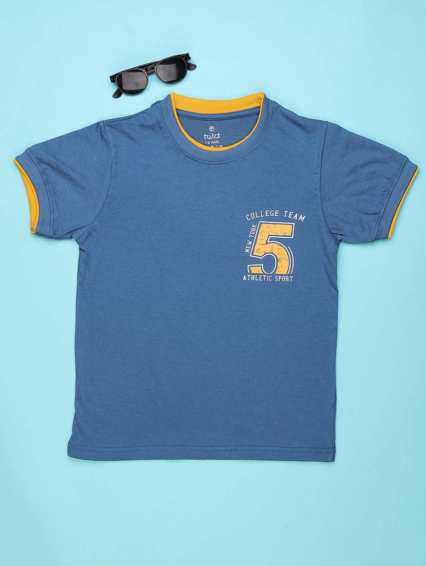 boys printed short sleeve t-shirt - 22286193 -  Standard Image - 1