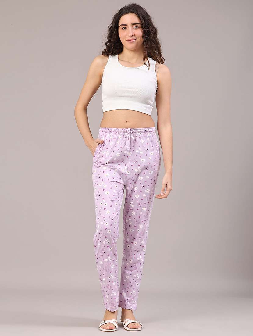 women mid rise loungewear pyjama - 22286269 -  Standard Image - 4