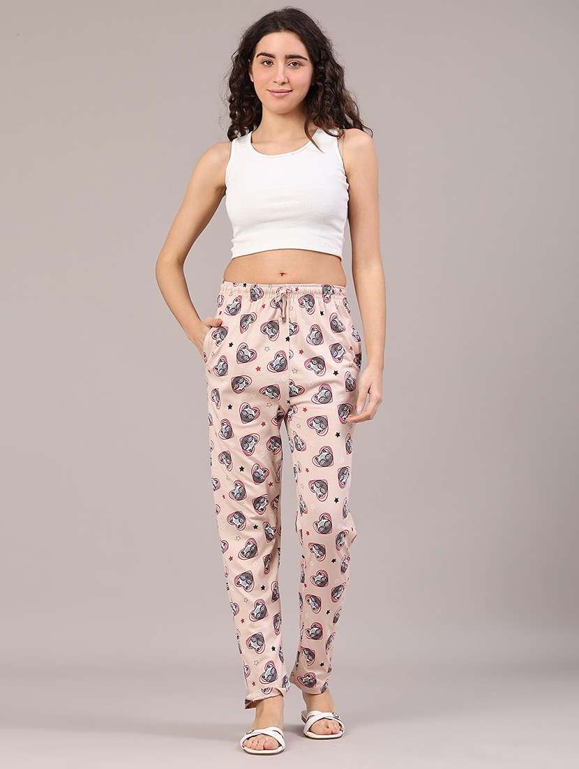 women mid rise loungewear pyjama - 22286272 -  Standard Image - 4