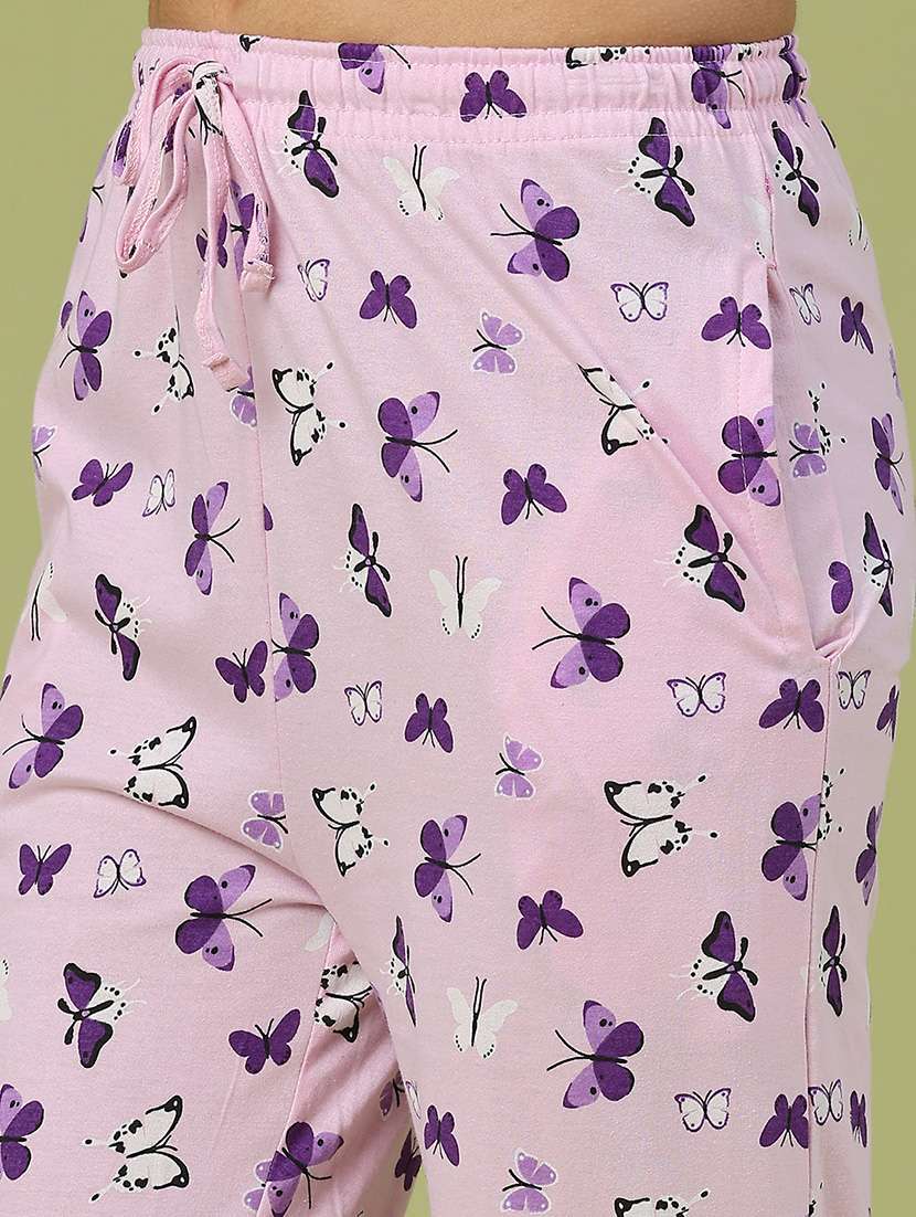 women mid rise loungewear pyjama - 22286273 -  Standard Image - 1
