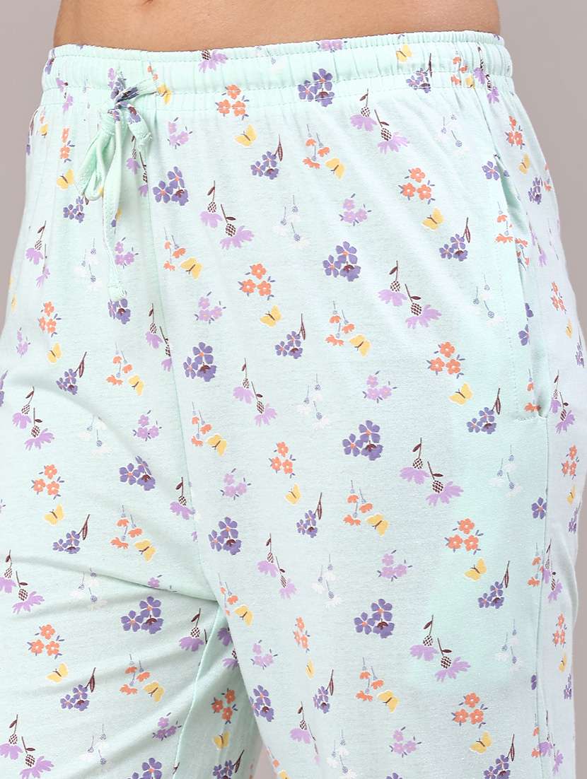 women mid rise loungewear pyjama - 22286274 -  Standard Image - 1