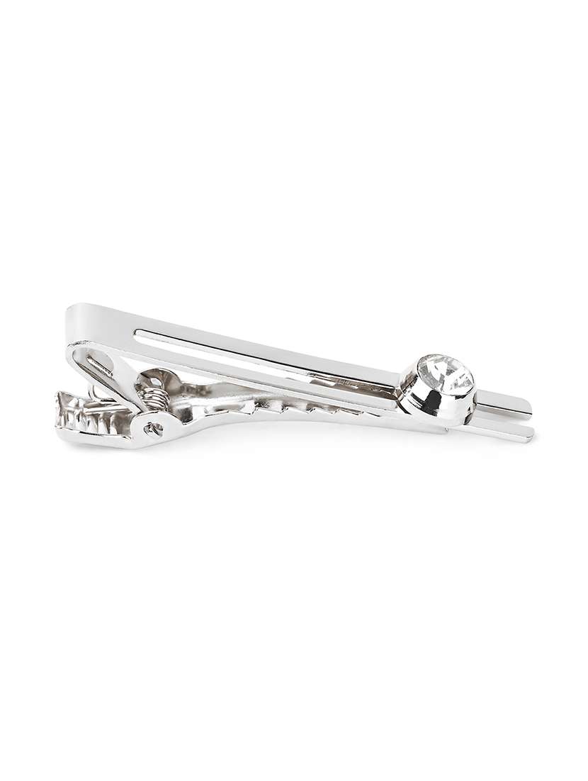 men neck tie set with pocket square & cufflinks brooch tie pin - 22286433 -  Standard Image - 4
