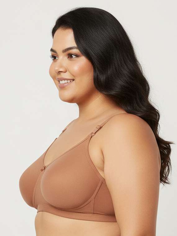 women plus size solid bra - 22286458 -  Standard Image - 1