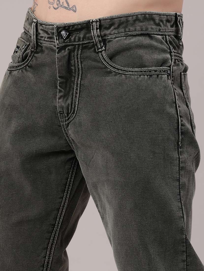 men washed mid rise straight fit  jeans - 22286895 -  Standard Image - 1