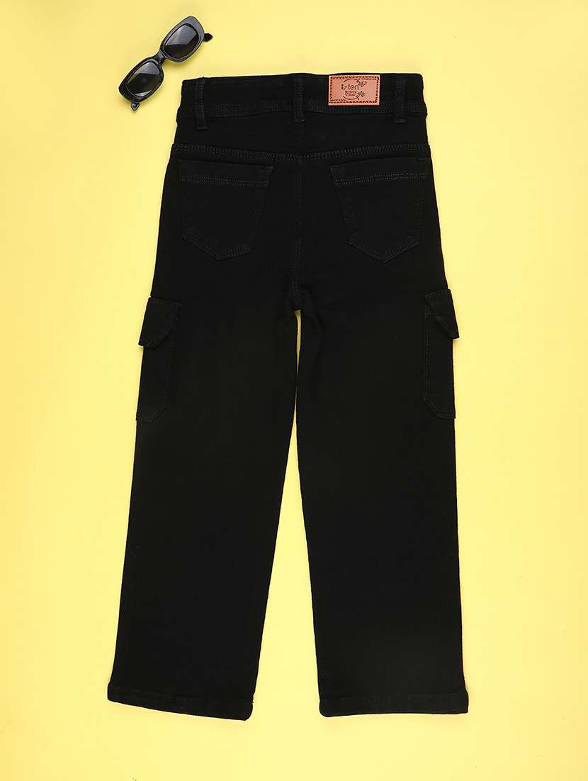 girls mid rise straight fit jeans - 22286907 -  Standard Image - 1