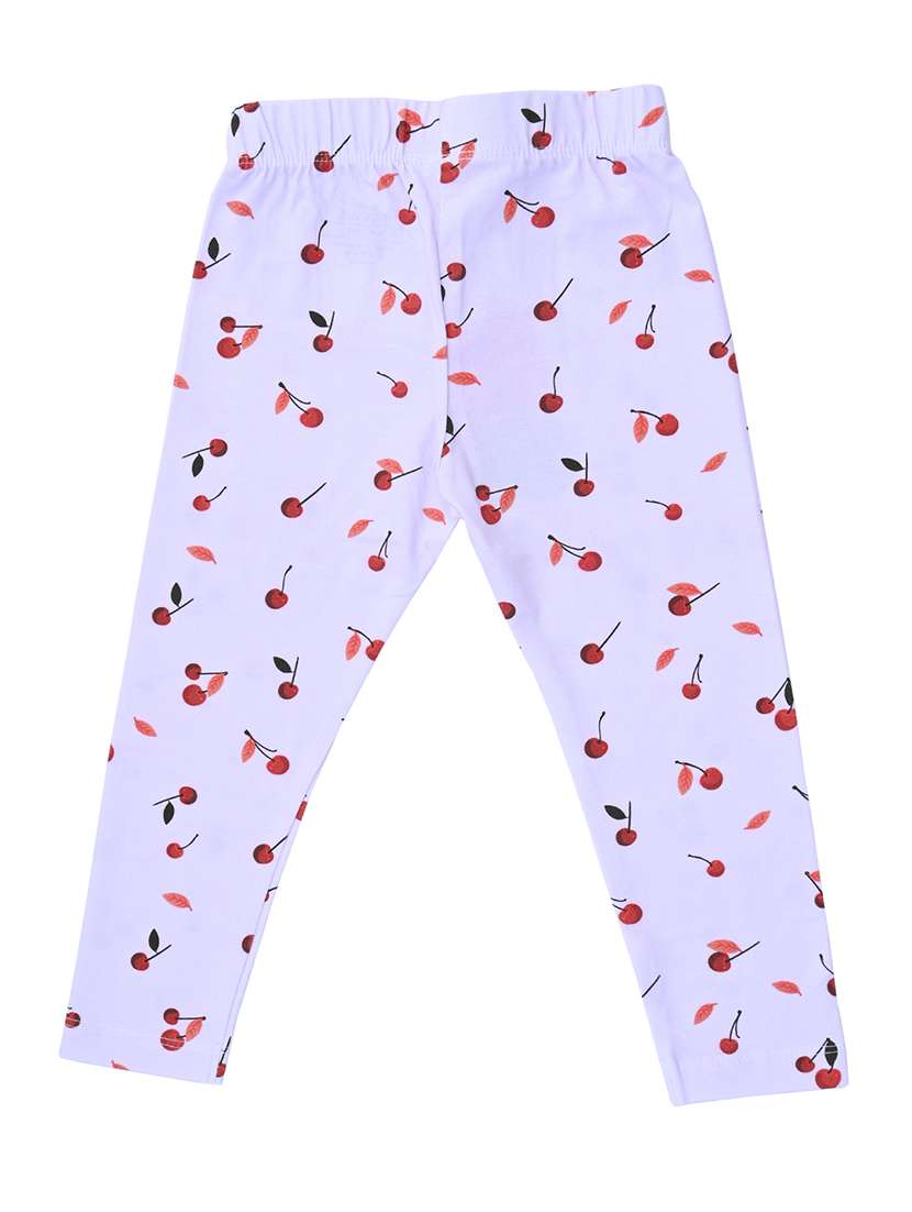 girls printed mid rise legging - 22287143 -  Standard Image - 1