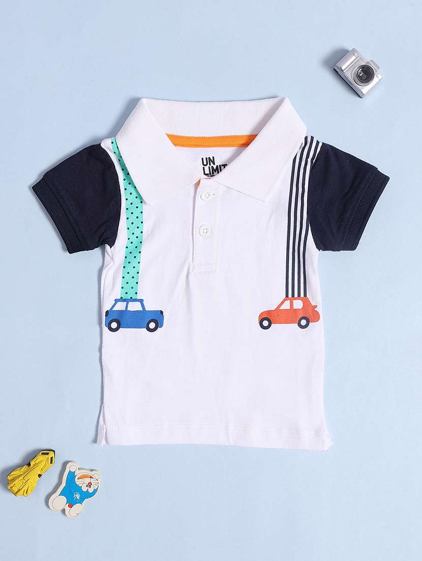 boys printed short sleeve t-shirt