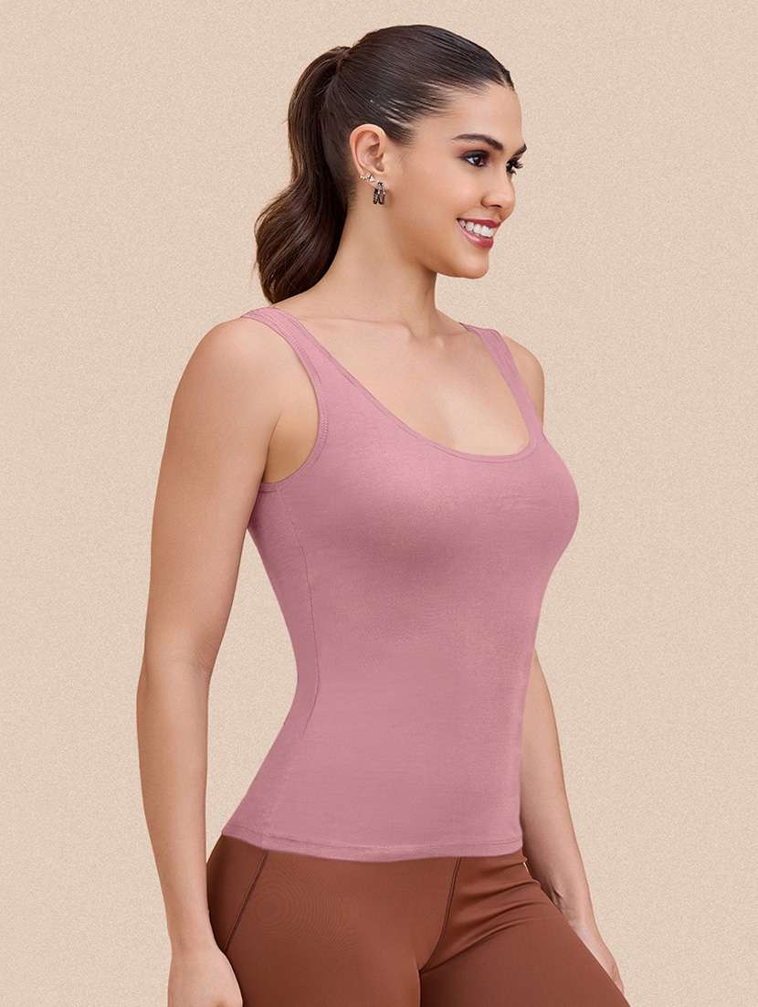 women solid sleeveless camisole - 22287612 -  Standard Image - 1