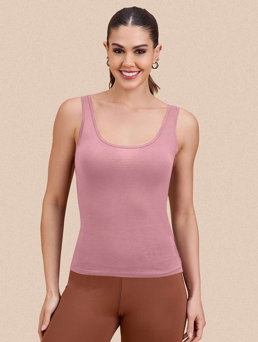 women peack of 2 solid sleeveless camisole - 22287618 -  Standard Image - 1