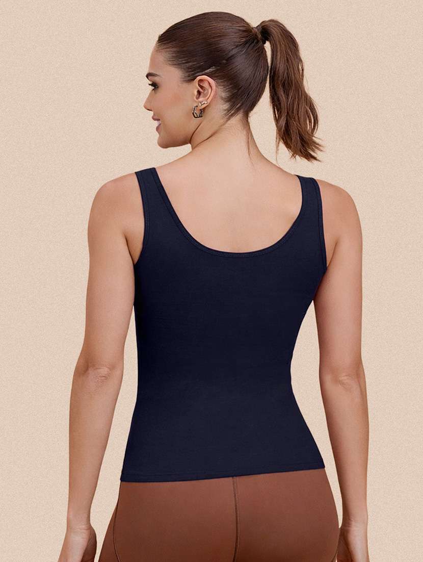 women pack of 3 solid sleeveless camisole - 22287622 -  Standard Image - 6