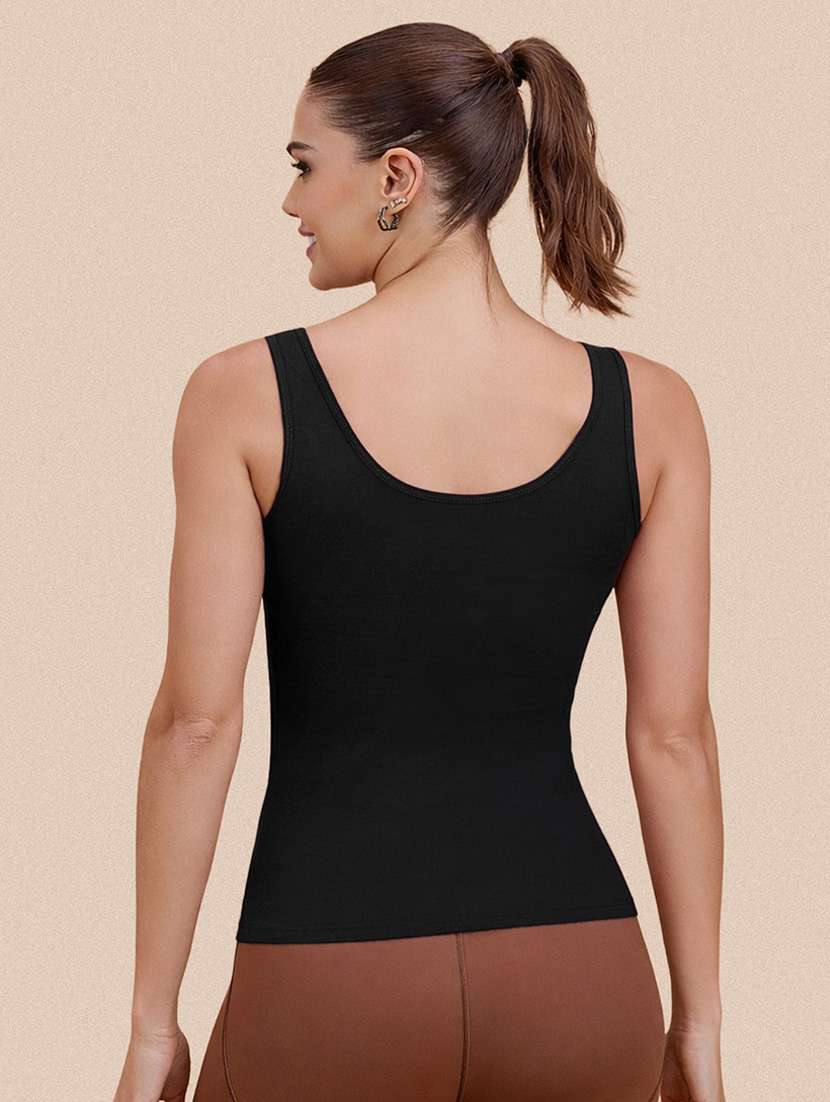 women pack of 3 solid sleeveless camisole - 22287623 -  Standard Image - 6