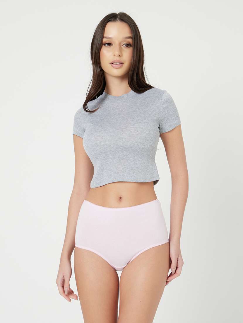 women pack of 5 mid rise hipster panty - 22287789 -  Standard Image - 4