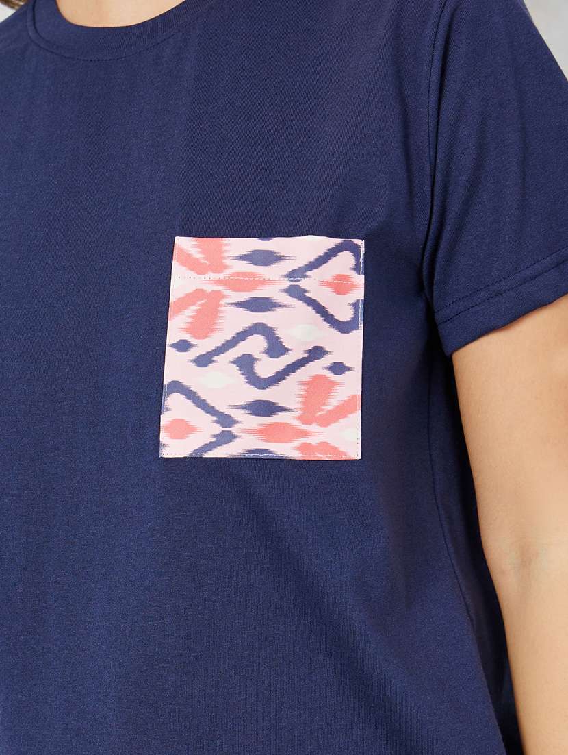 women printed nightwear pajama set - 22287845 -  Standard Image - 4