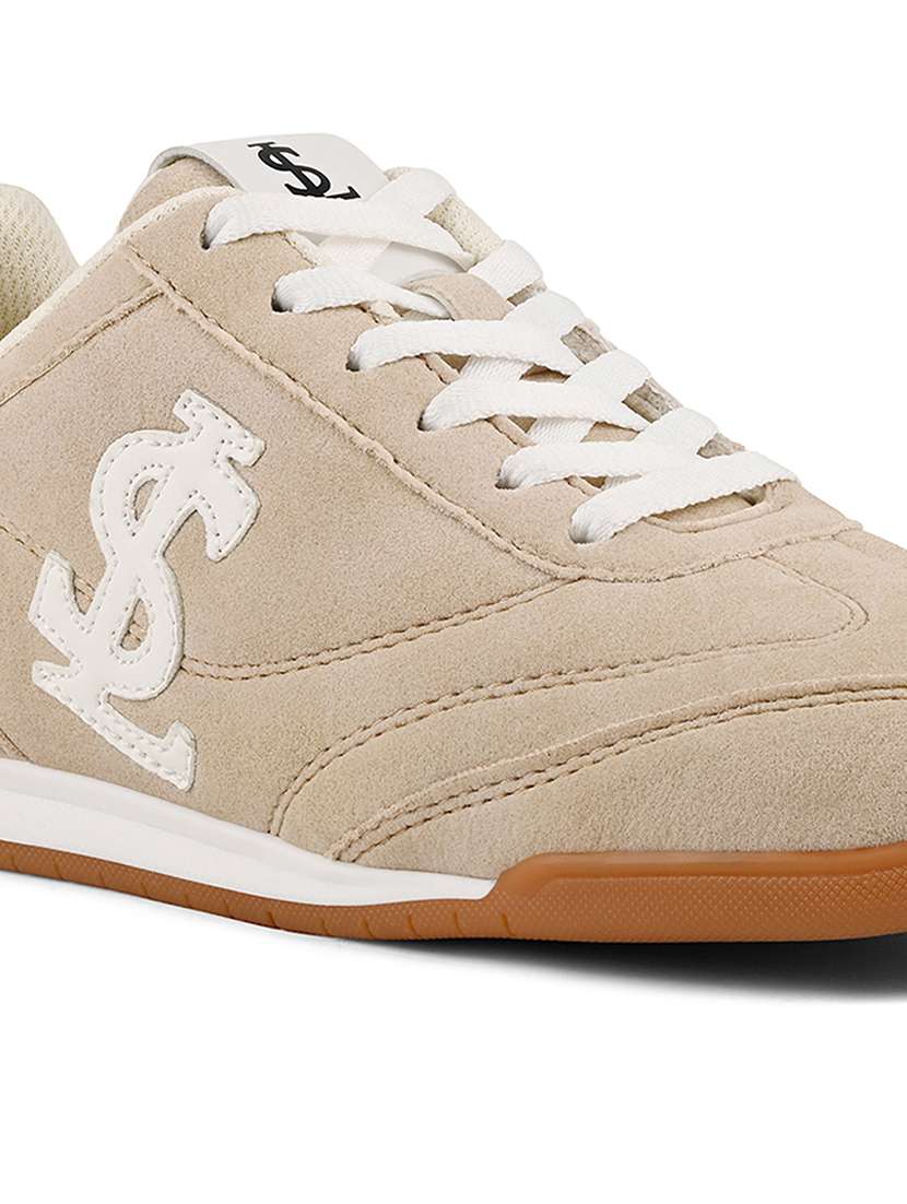 women solid lace-up sneaker - 22287922 -  Standard Image - 4