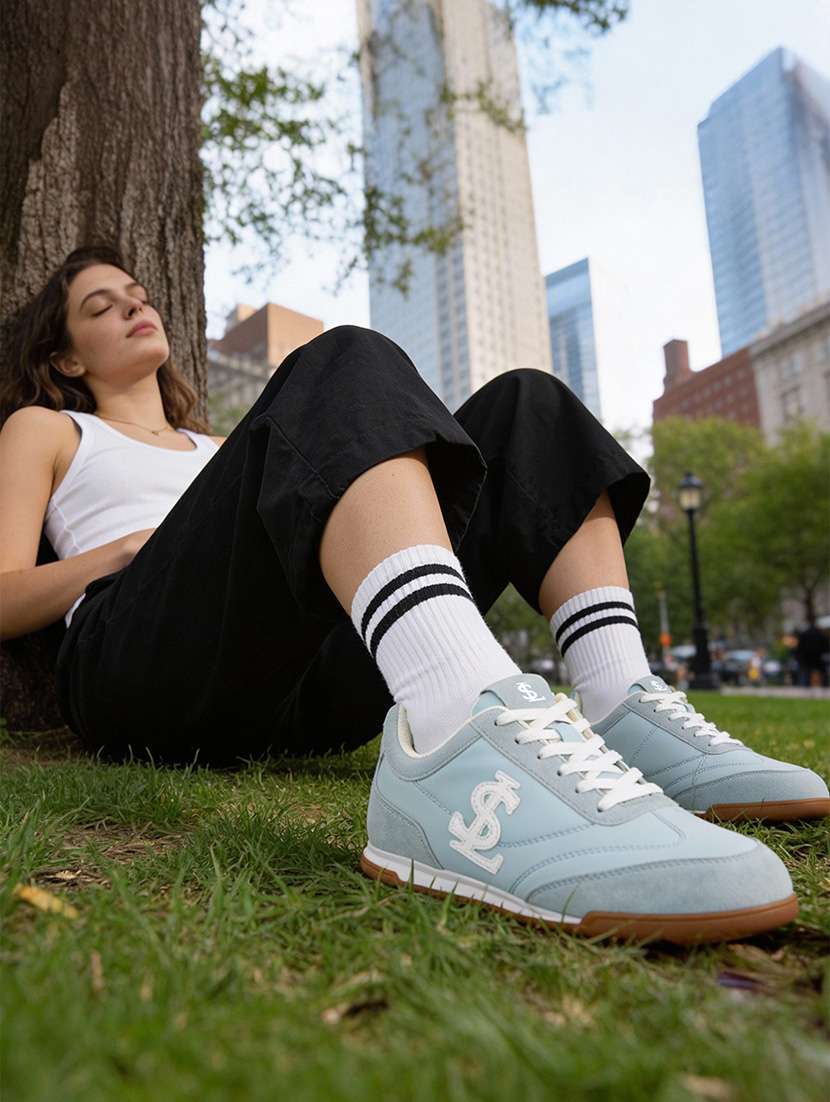 Women Solid Lace-up Sneaker - 22287926 -  Standard Image - 1