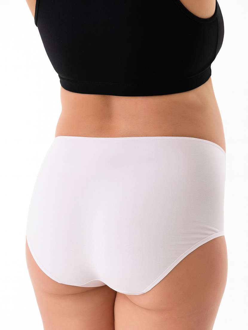 women solid high rise maternity panty - 22288006 -  Standard Image - 4