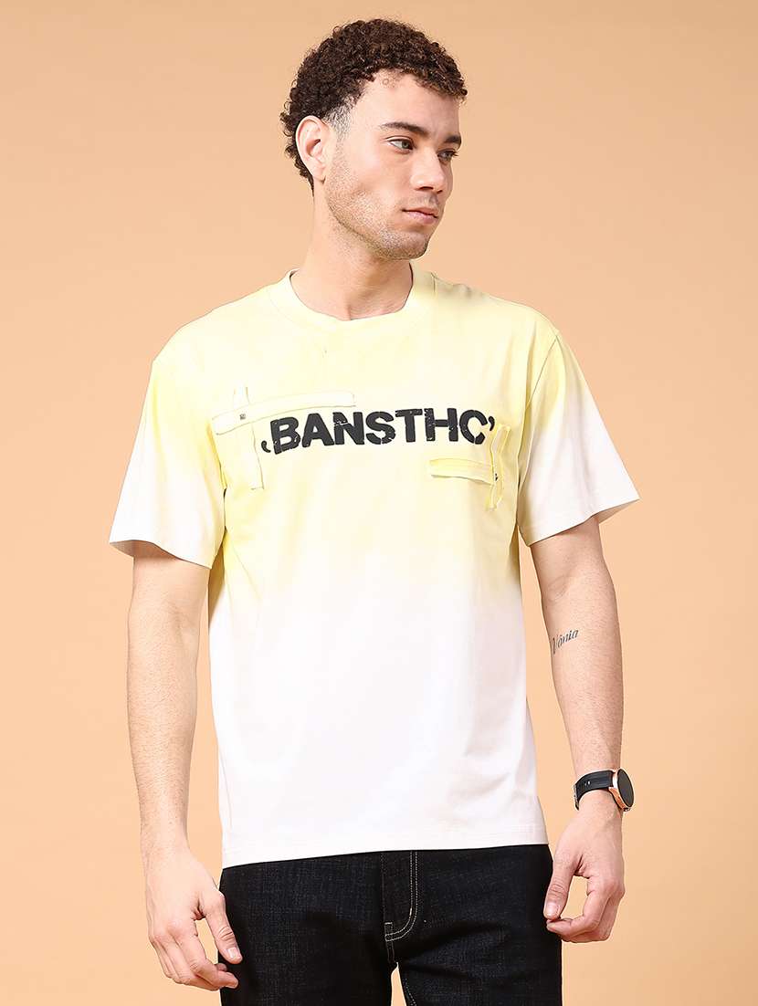 men printed short sleeve loose fit t-shirt - 22288354 -  Standard Image - 1